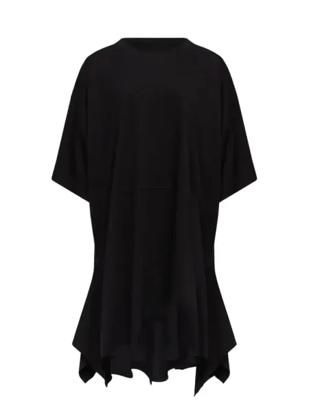 Cotton Jersey Dress Black