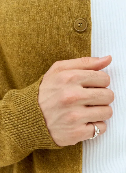 A Mini Good Heart Signet Ring