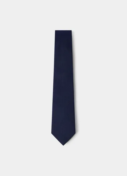 Silk-Cotton Twill Tie