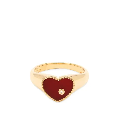 Baby Heart Signet Ring