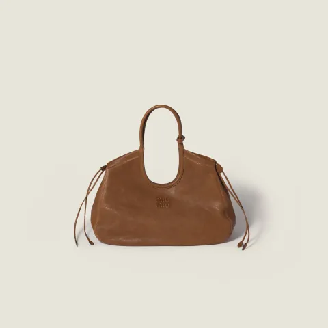 Ivy nappa leather shopping bag