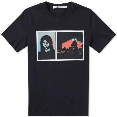 Abstract Girl City Tee
