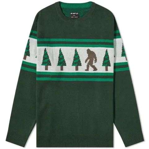 Highline Jacquard Crew Knit