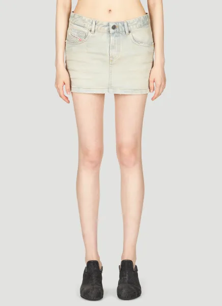 De-Ron Denim Mini Skirt