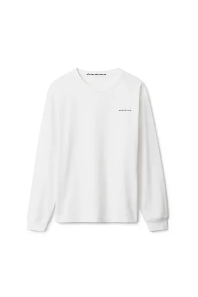 UNISEX LONG-SLEEVE TEE IN HIGH TWIST JERSEY