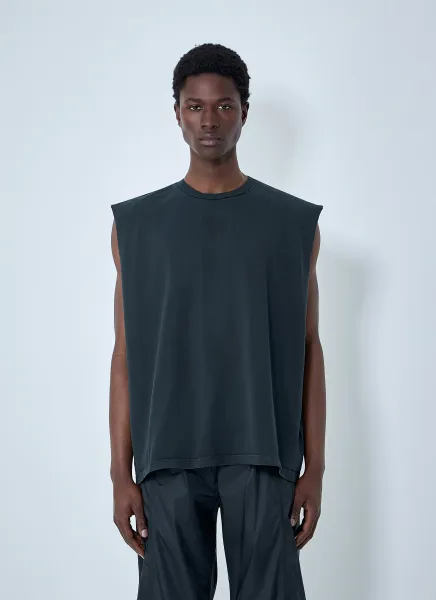 Sleeveless Cotton Jersey Top