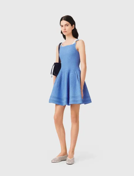 Short knit dress