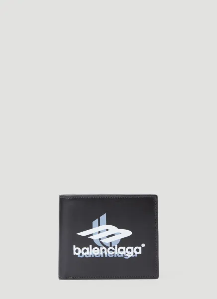 Logo Print Bi-Fold Wallet