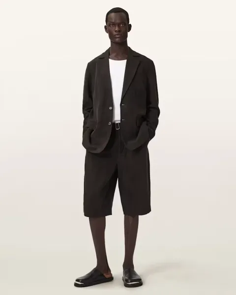 Marko Tailored Linen Blend Shorts