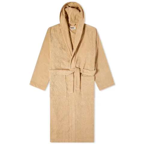 Terry Hooded Bathrobe