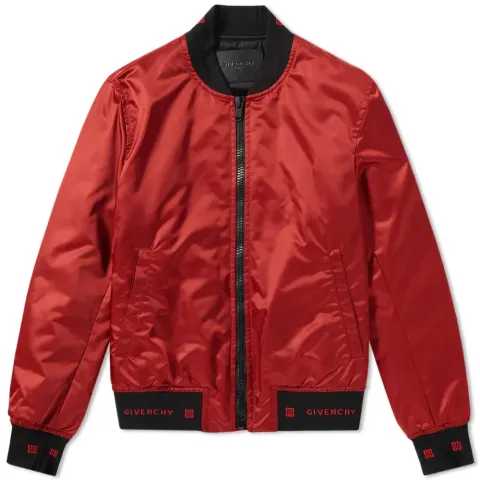 Nylon Bomber Jacket