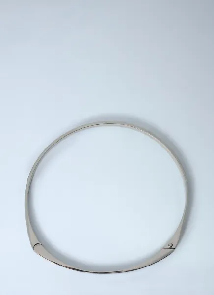Signature Metal Collar Necklace