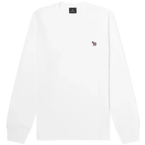 Long Sleeve Zebra Logo T-Shirt