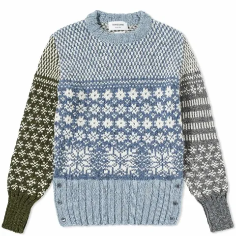 Classic Fair Isle Crew Knit