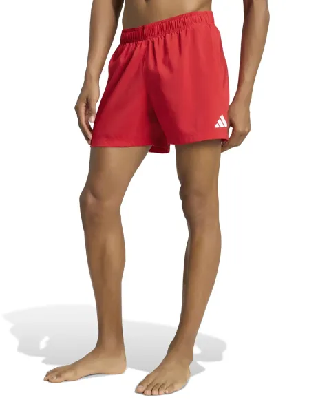 Adidas Quick Dry Swim Shorts Red