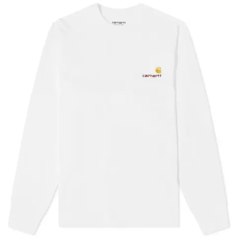 Long Sleeve American Script T-Shirt