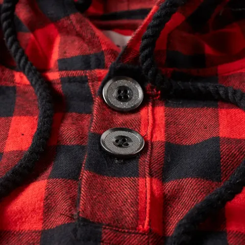Check Popover Hoody