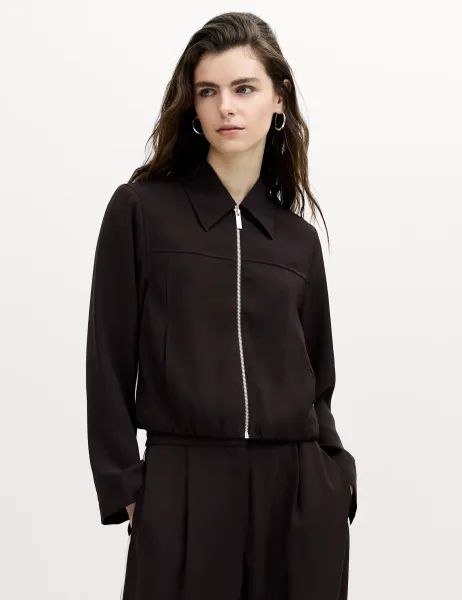 French Connection Lightweight Jacket Dark Brown
