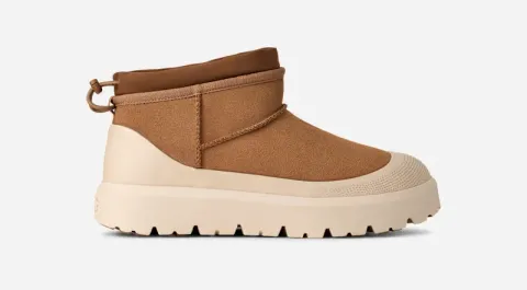 Classic Ultra Mini Weather Hybrid Boot, Suede/Polyester/Wool