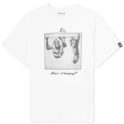 Oversized Monkey Print T-Shirt