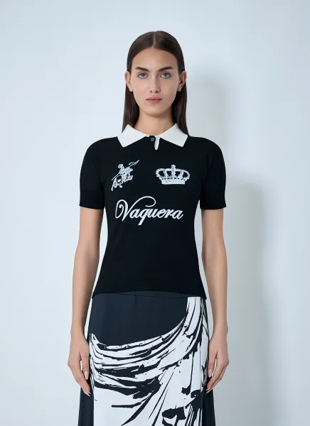 Logo Motif Polo Shirt