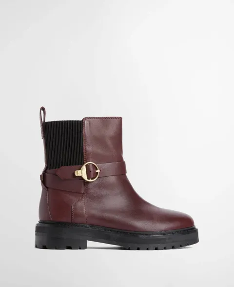 Alexandra Leather Ankle Boots