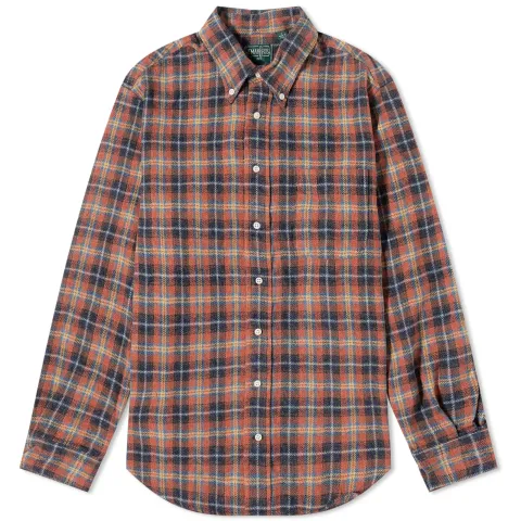 Button Down Tweed Check Shirt