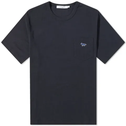 Navy Fox Patch Classic T-Shirt