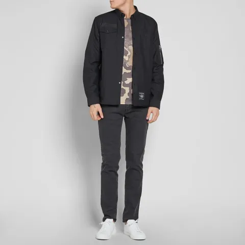 Fred Perry x Art Comes First Pocket Detail Oxford Shirt