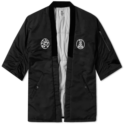Black By Vanquish Souvenir Hanten MA-1 Jacket