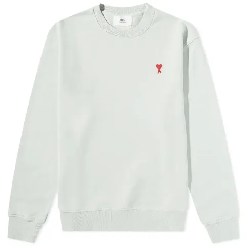 AMI Small A Heart Crew Sweat