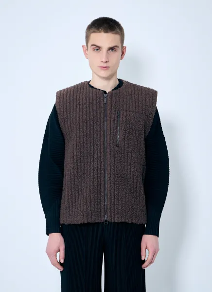 Fleece Rib Gilet