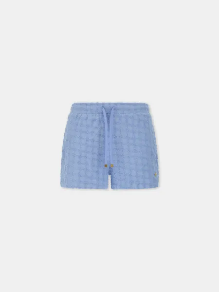 WOMEN - WOMEN'S MA QUAD TOWELING SHORT - Skyline Blue