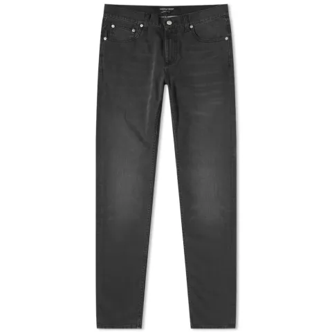 Slim Embroidered Pocket Jean