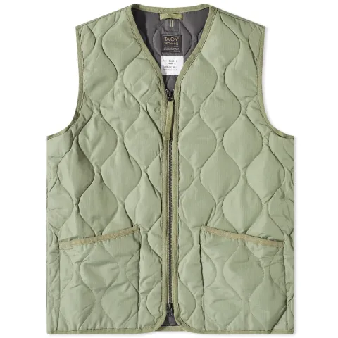 Military Zip Down Vest