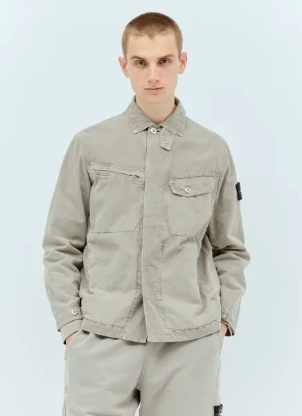 Button Canvas Jacket