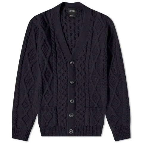 Howlin' Blind Flowers Cable Cardigan
