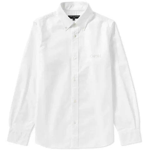 Comme des Garcons Homme Embroidered Logo Oxford Shirt