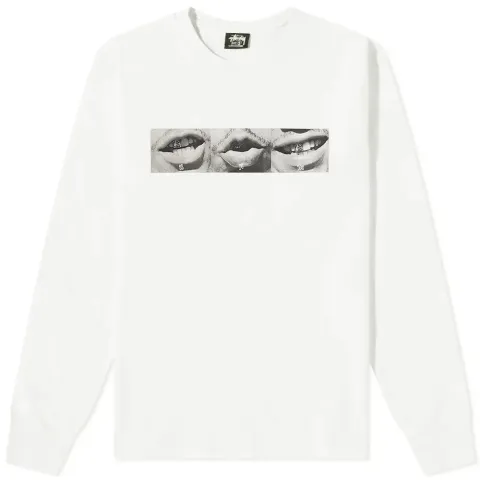 Long Sleeve Outlined Pigment Dyed T-Shirt