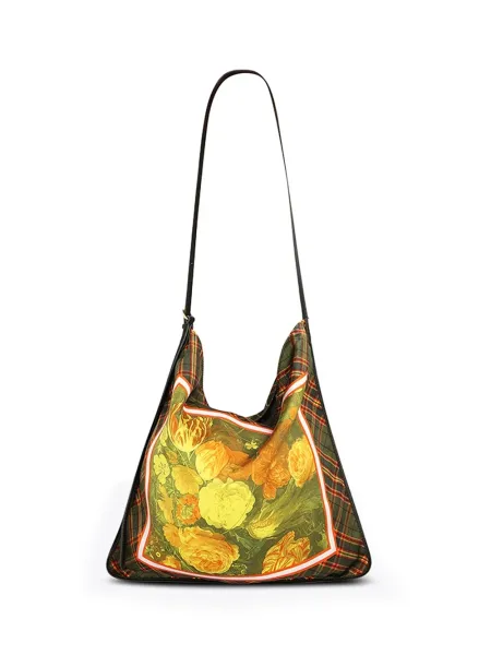 Dries Van Noten Large Scarf Bag Yellow