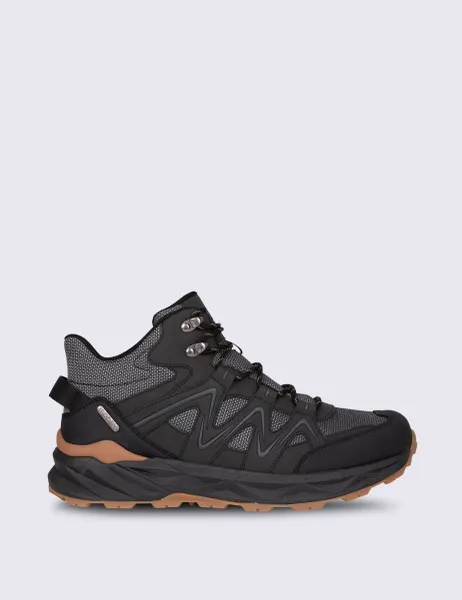 Mountain Warehouse Trail Blazer Waterproof Walking Boots Black/Black