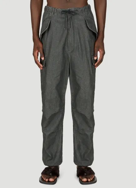 Linen Cargo Pants