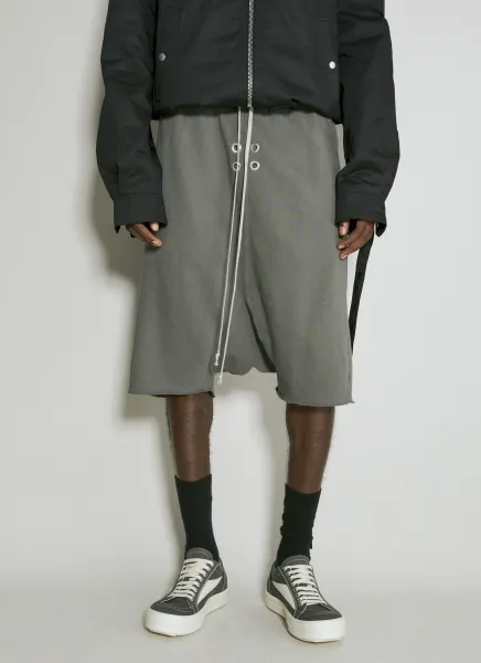 Drawstring Track Shorts