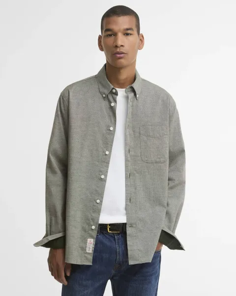 Nevis Authentic-Fit Long-Sleeved Shirt