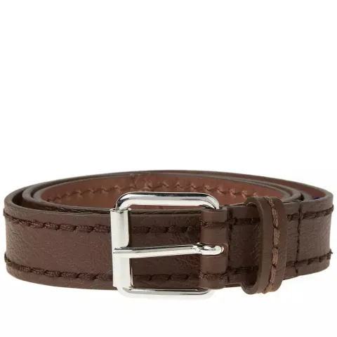 Comme des Garcons SHIRT Stitched Leather Belt