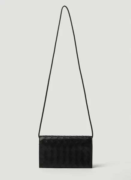 Intrecciato Wallet Shoulder Bag