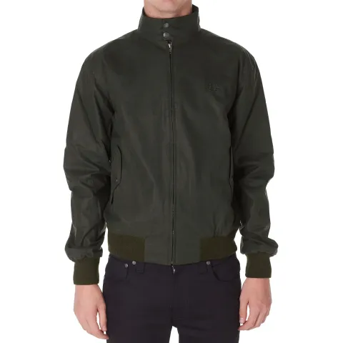 Fred Perry Reissues Waxed Harrington Jacket