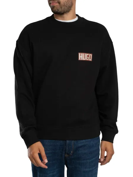 HUGO Durec Back Graphic Sweatshirt