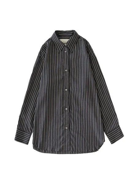 Rouen Shirt Indigo Stripe