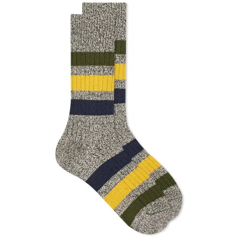 Park Stripe Crew Sock